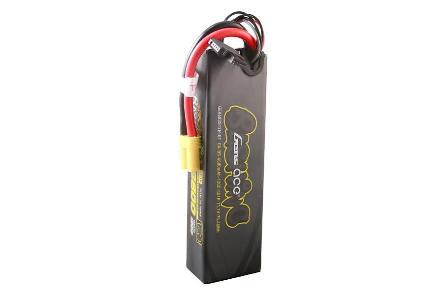 Gens Ace G-Tech Bashing 11.1V 6800mAh 120C Hard  Case LiPo Battery image 107830