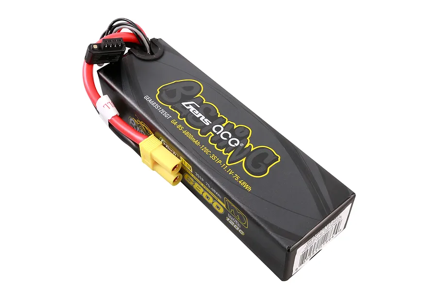 Gens Ace G-Tech Bashing 11.1V 6800mAh 120C Hard  Case LiPo Battery image 107831