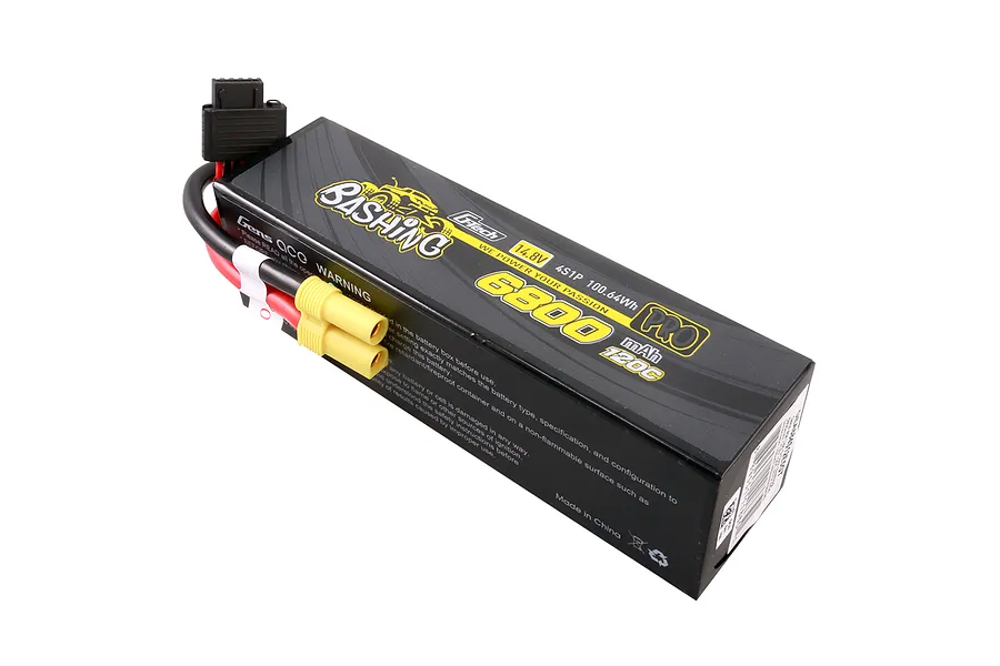 Gens Ace G-Tech Bashing 14.8V 6800mAh 120C Hard Case LiPo Battery image 107839