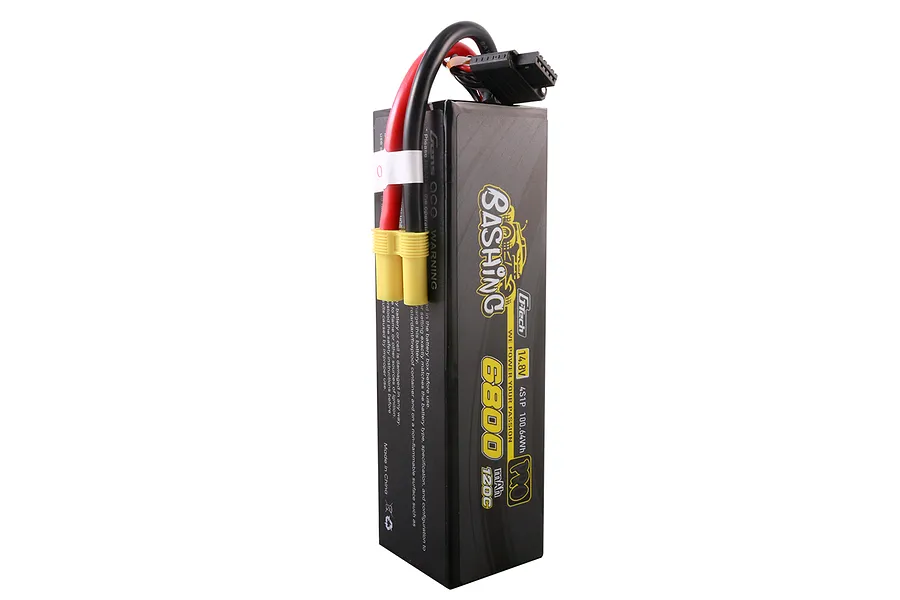 Gens Ace G-Tech Bashing 14.8V 6800mAh 120C Hard Case LiPo Battery image 107840