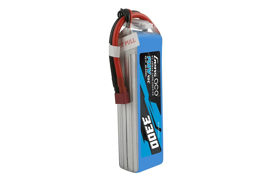 Gens Ace 14.8V 3300mAh 45C Soft Case LiPo Battery image 107882