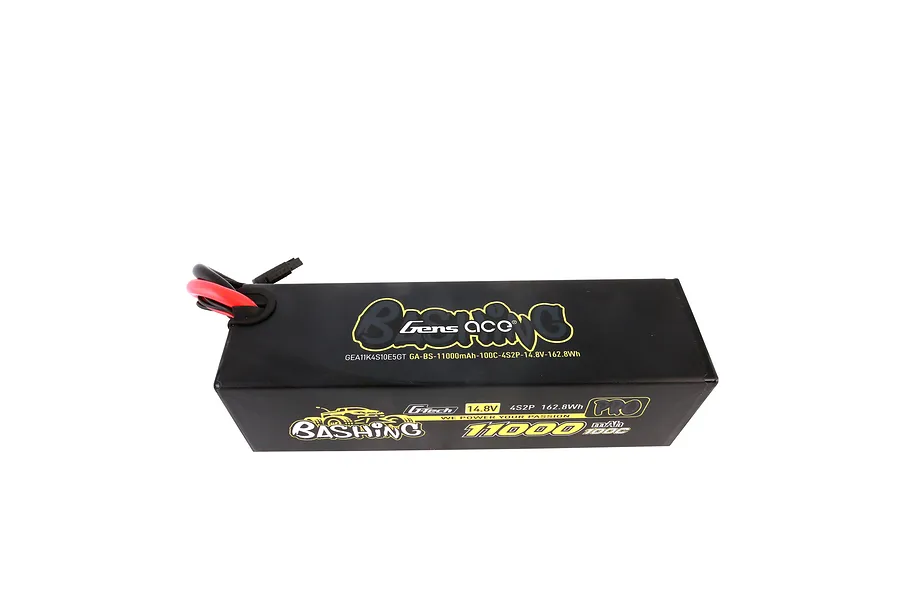 Gens Ace G-Tech Bashing 14.8V 11000mAh 100C HV Hard Case LiPo Battery image 107888