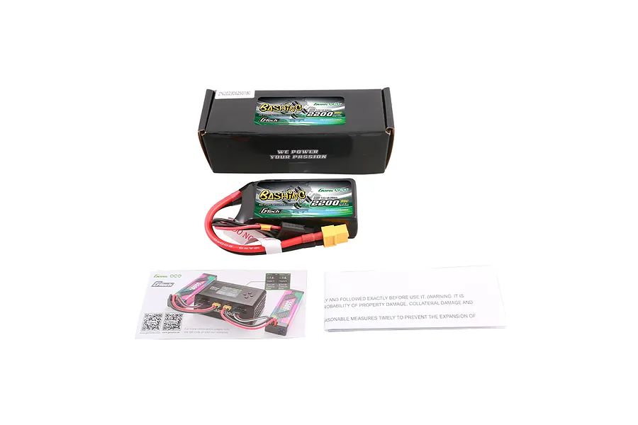 Gens Ace G-Tech 11.1V 2200mAh 35C Soft Case LiPo Battery image 2
