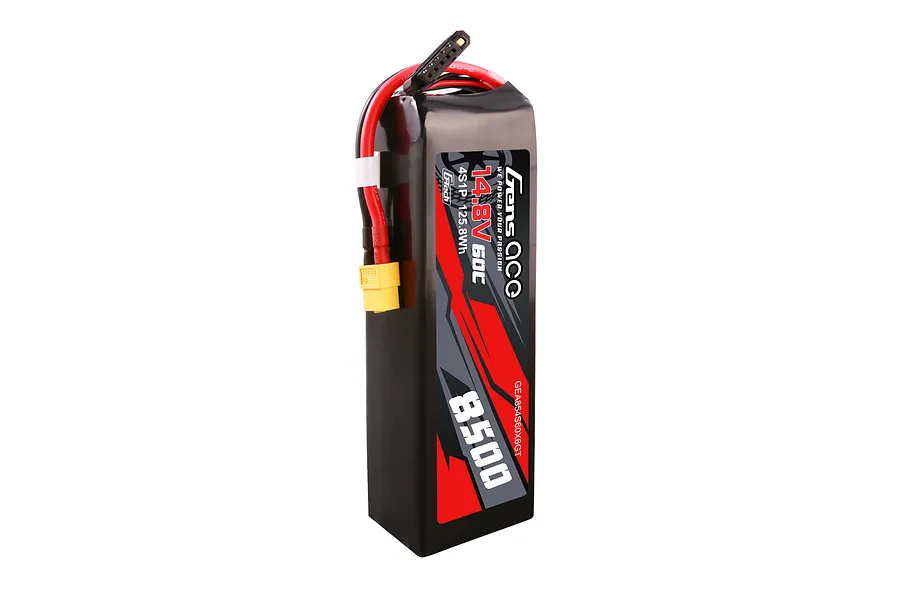 Gens Ace G-Tech 14.8V 8500mAh 60C Soft Case LiPo Battery image 107950