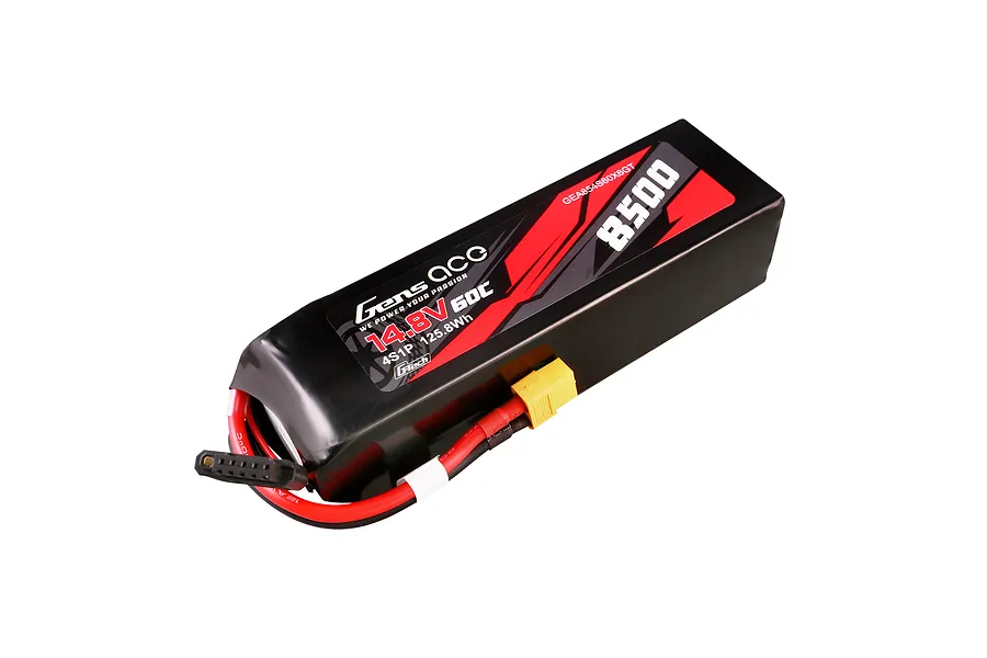 Gens Ace G-Tech 14.8V 8500mAh 60C Soft Case LiPo Battery image 107953