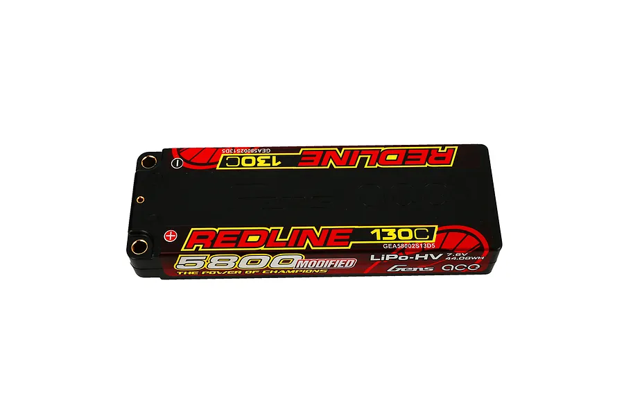 Gens Ace 7.6V 5800mAh 130C Hard Case LiPo Battery image 107967