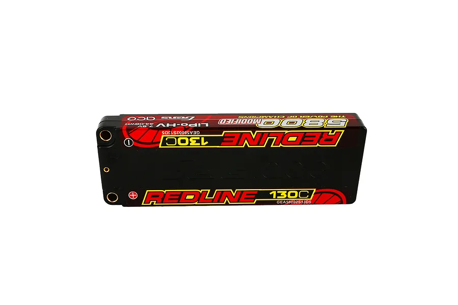 Gens Ace 7.6V 5800mAh 130C Hard Case LiPo Battery image 107968