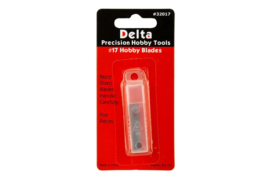 Delta #17 Fine Chiselling Blades 5Pcs image 108124