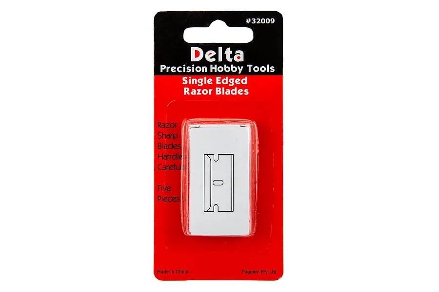 Delta #9 Single Edged Razor Blades 5Pcs image 108126