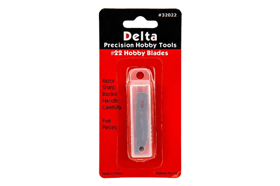 Delta #22 Curved Carving Blades 5Pcs image 108132