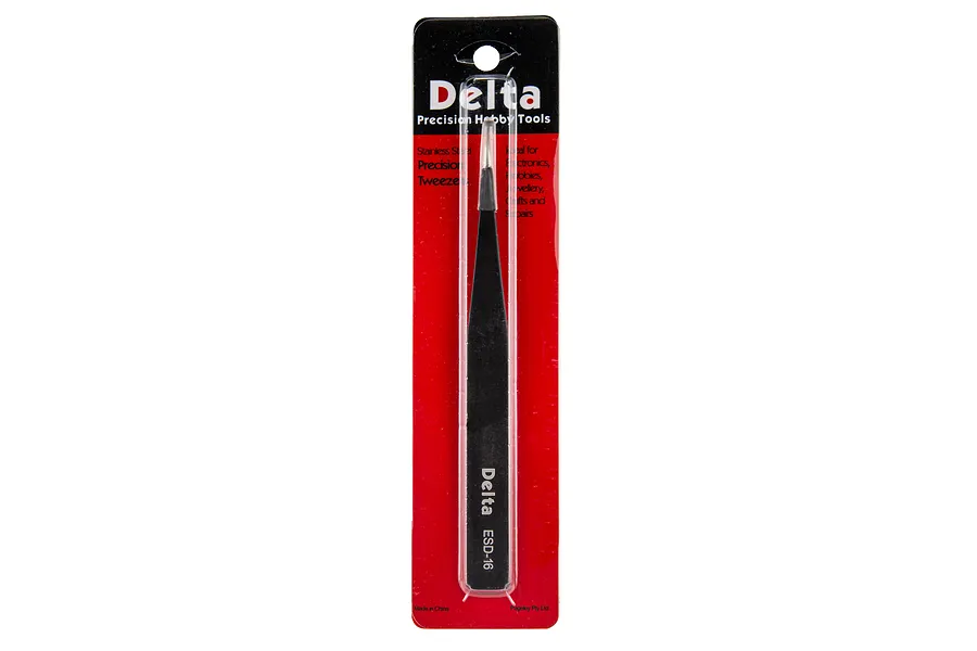 Delta Stainless Steel Precision Tweezers image 108137