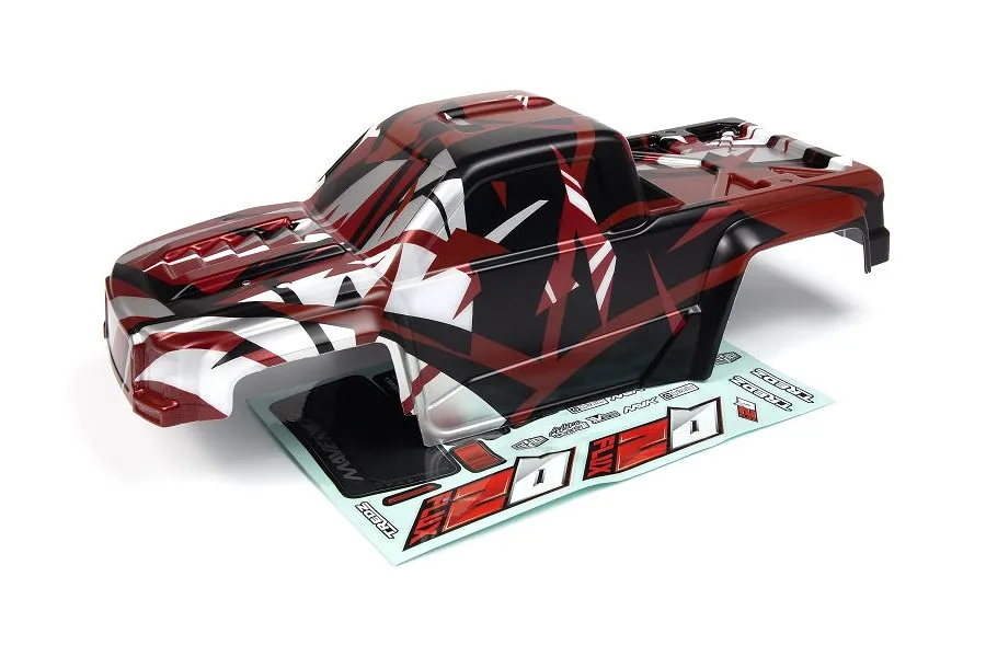 Maverick 1/10 Quantum2 MT Painted Body Shell - Red image 108153