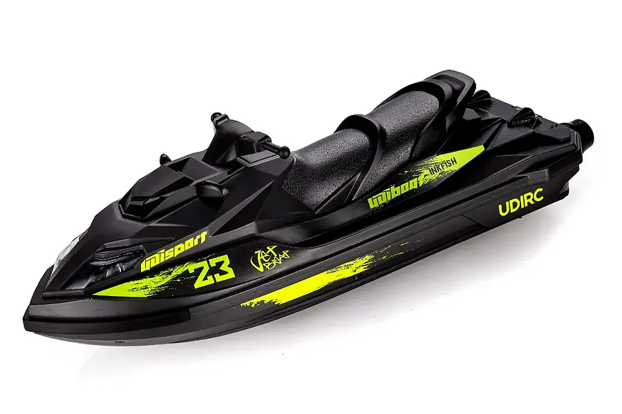 UDI 14&amp;quot; Inkfish RC Jet Ski Electric RTR - Black/Green image 108185