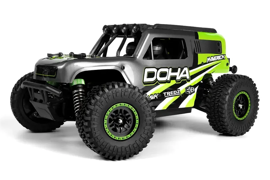 Maverick Doha RC Desert Truck Electric 4WD 1/20 Scale RTR - Green image 108208