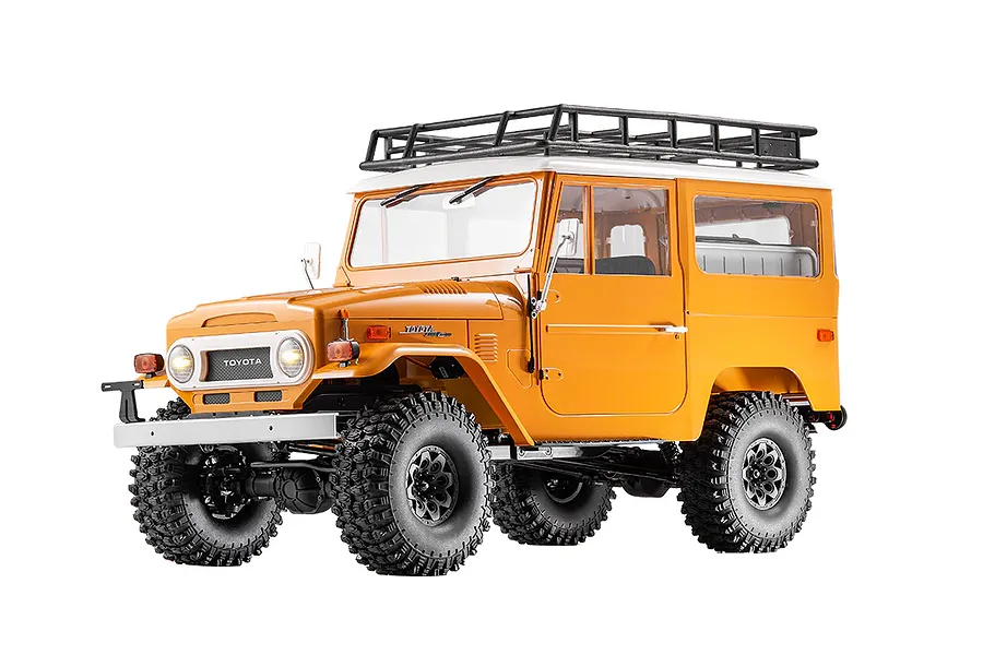 FMS Toyota FJ40 Land Cruiser RC Rock Crawler Electric 4WD 1/10 Scale RTR - Yellow image 108227