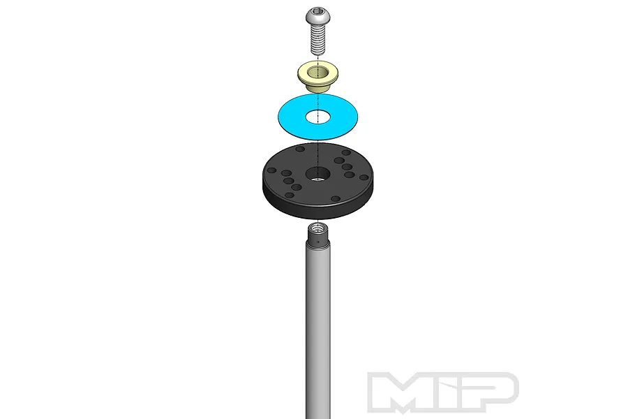 MIP 16mm 6-Hole Bypass1 Pistons Set image 108385