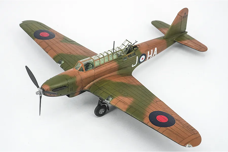Trumpeter 1/48 Fairey Battle Mk1 Light Bomber Scaled Plastic Model Kit image 108531