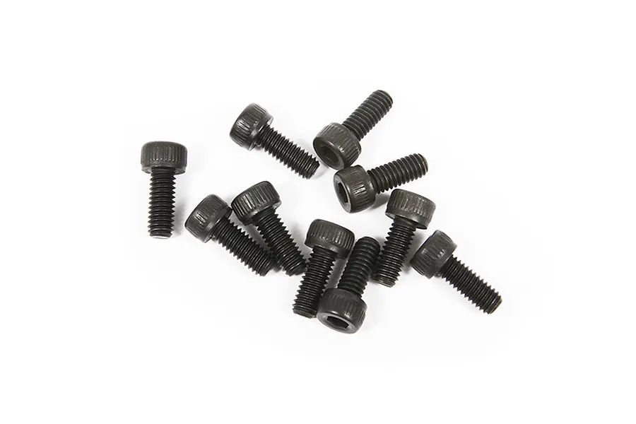 Axial 4x10mm Fine Thread Cap Head Screws 10Pcs image 10872