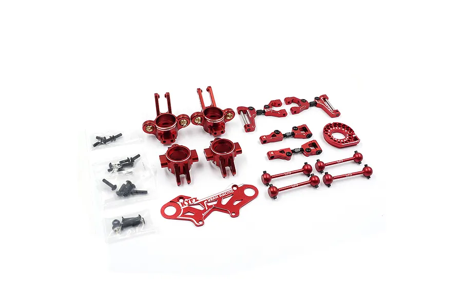 Yeah Racing Aluminium Conversion Kit - Red image 108718