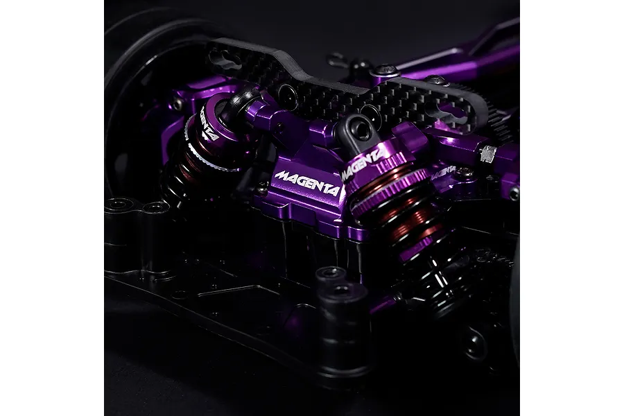 Yeah Racing Aluminium Conversion Kit - Magenta image 108814