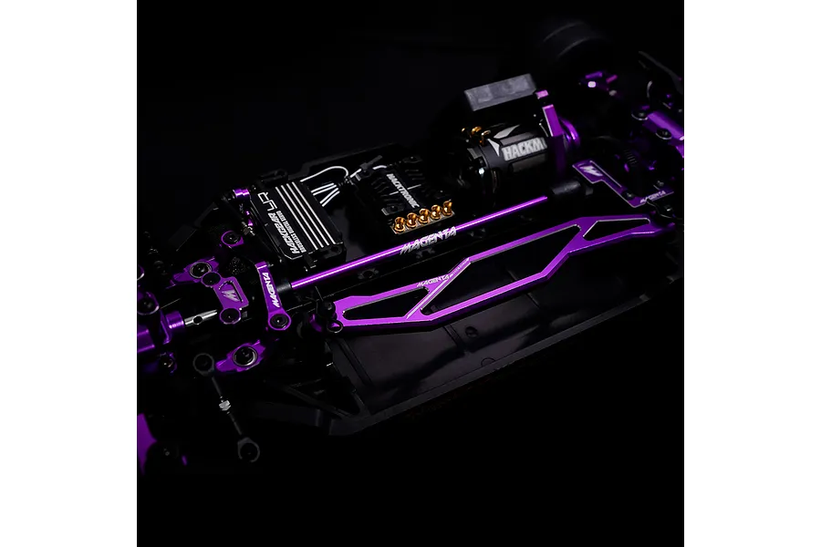 Yeah Racing Aluminium Conversion Kit - Magenta image 108817
