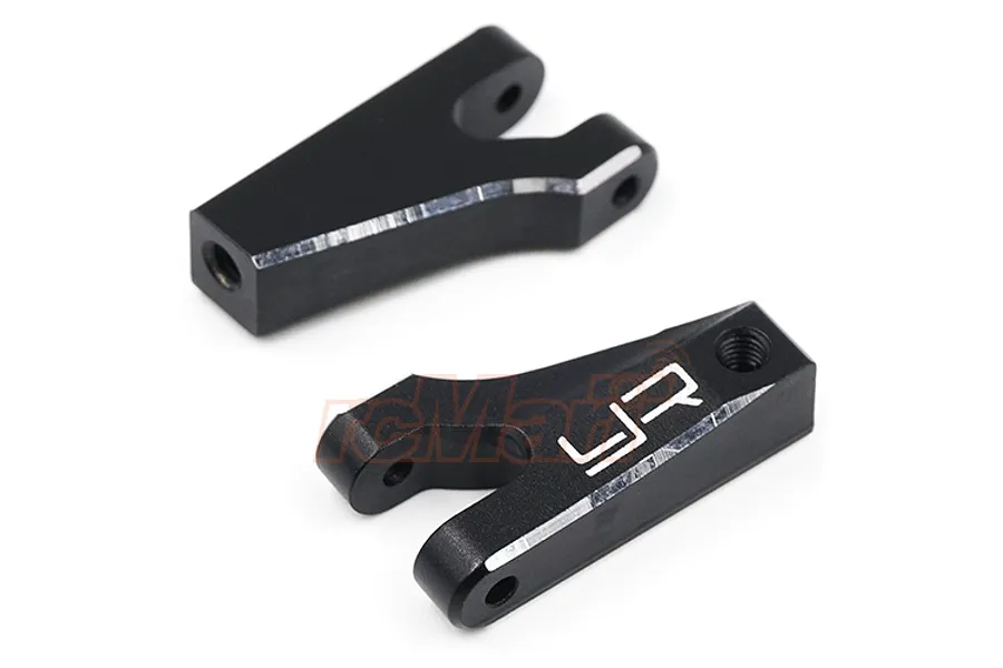 Yeah Racing Aluminium Front Upper Suspension Arms 2Pcs - Black image 108827
