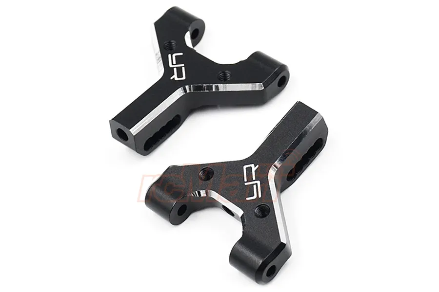Yeah Racing Aluminium Front Lower Suspension Arms 2Pcs - Black image 108828