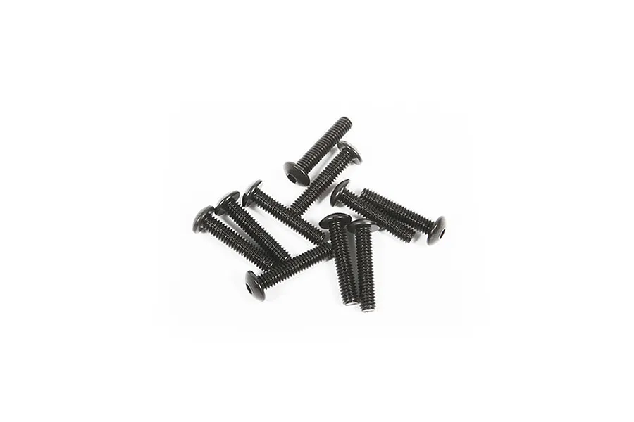 Axial 2.6x12mm Fine Thread Button Head Screws 10Pcs image 10887