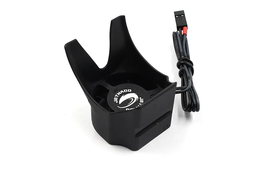 Yeah Racing 30x10mm Jetnado Jettex 300 Shrouded Super High-Speed Fan - Black image 108872