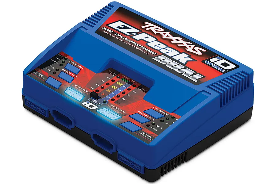 Traxxas Ez-Peak Dual 8Amp 100Watts NiMH/LiPo ID Charger image 10908