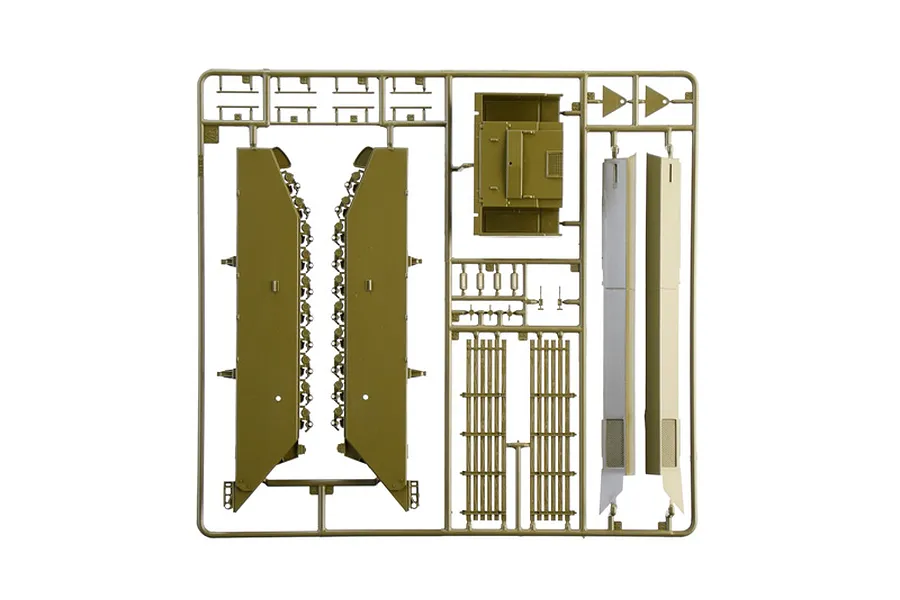 Italeri 1/35 LVT-4 Water Buffalo LVT Tracked Vehicle Scaled Plastic Model image 109813