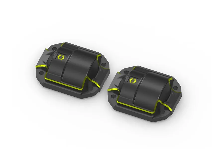 HPI Brass Diff Cover 2Pcs - Black image 109835