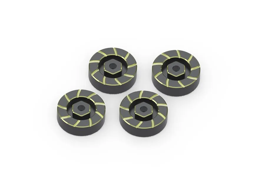 HPI Brass 7mm Hex Hub Weight Set 4Pcs image 109842