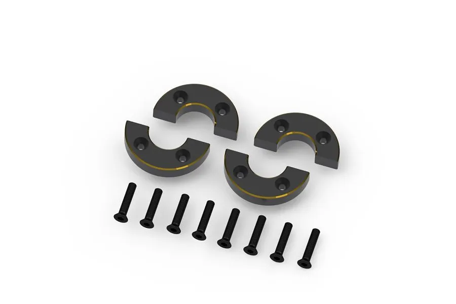 HPI Brass Steering Block Weight Set 4Pcs image 109843