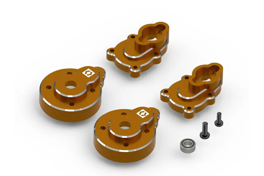 HPI Aluminium Portal Rear Hub Set 2Pcs - Orange image 109852