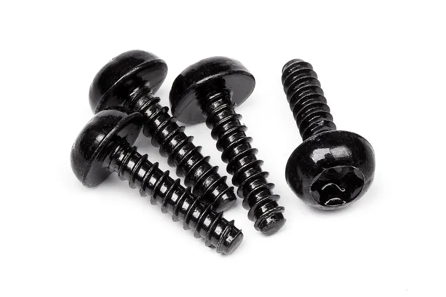 HPI 4x16mm Fine Thread Button Head Screws 4Pcs image 10988