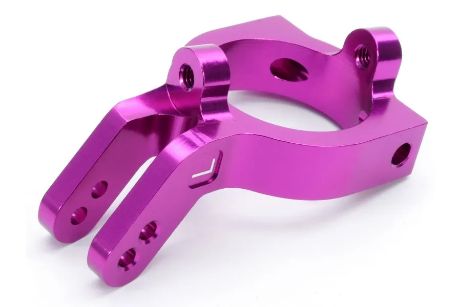 HPI Aluminium Left Steering Hub Carrier Purple 1Pc image 10993
