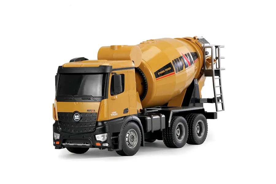 Huina Cement Mixer Truck RC Construction Vehicle Electric 4WD 1/14 Scale RTR image 110334
