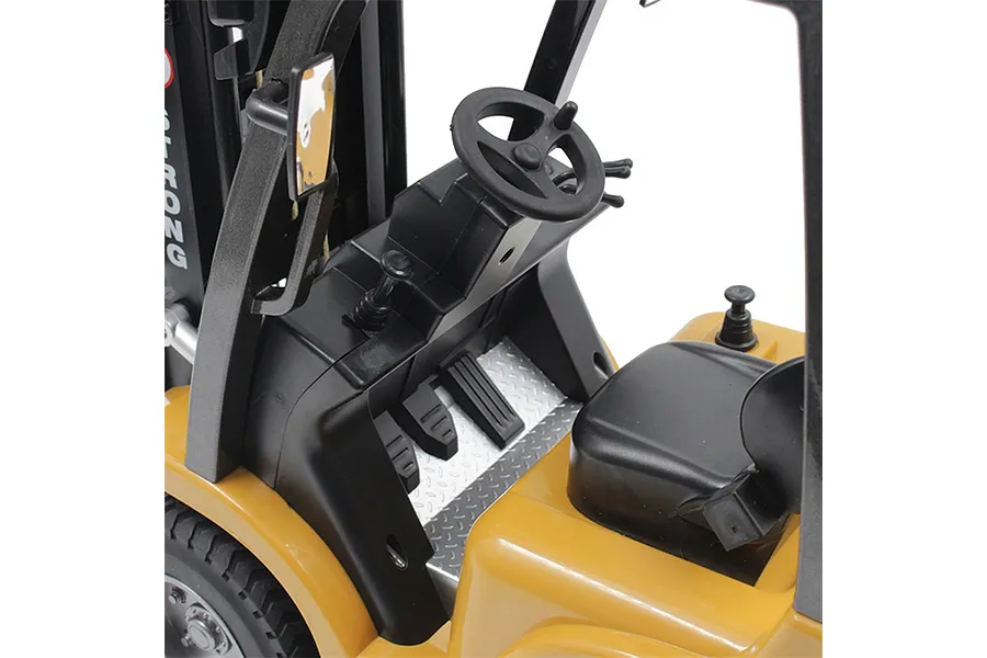 Huina Forklift with Sound and LED Lights RC Construction Vehicle Electric 2WD 1/10 Scale RTR image 110398