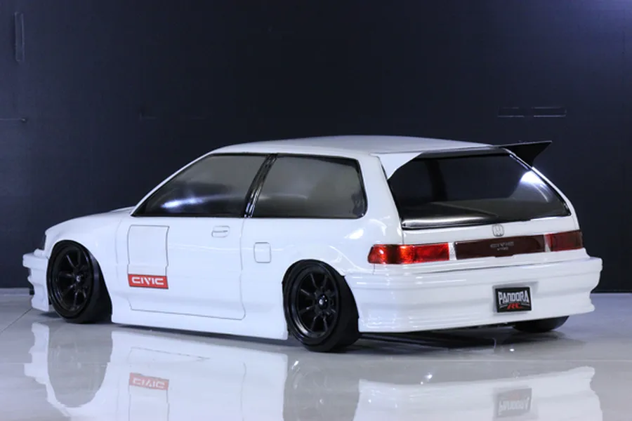 Pandora RC 1/10 Honda Civic EF9 Unpainted Body Shell image 11072