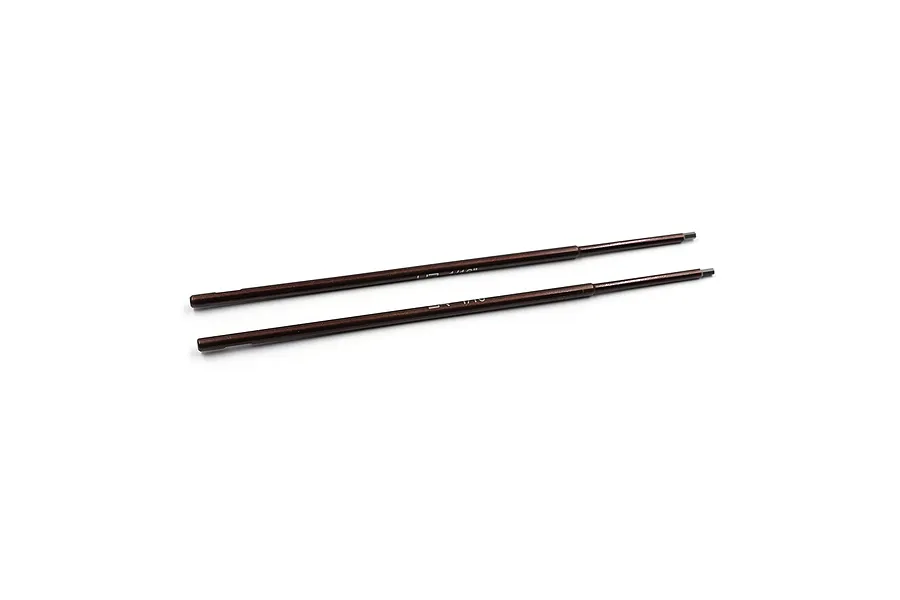 Two bronze-colored Yeah Racing speed hex driver tips for RC tools, shown against a white background.