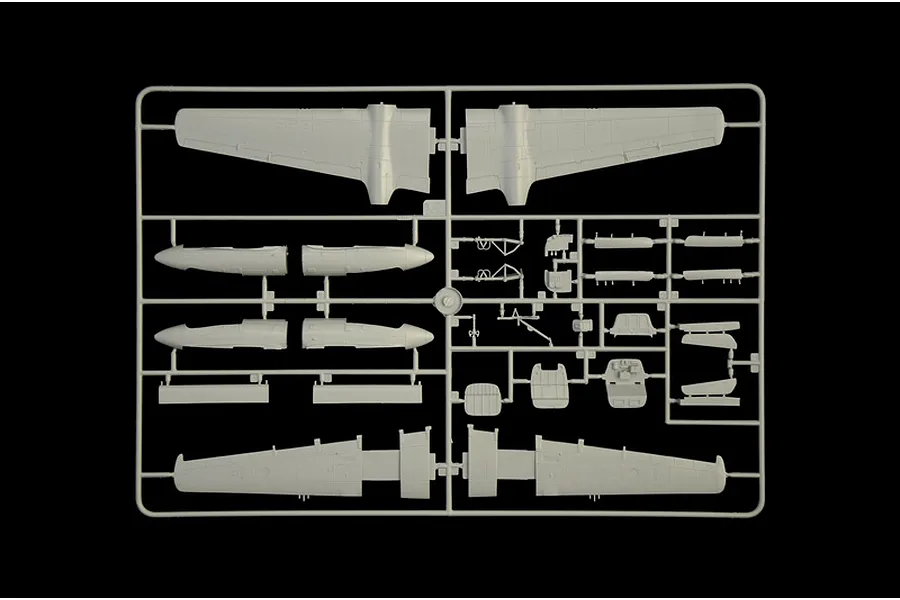 Italeri 1/72 A-26B Invader Bomber Scaled Plastic Model Kit image 110780