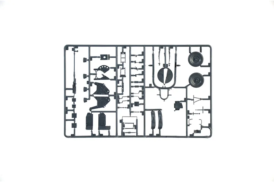 Italeri 1/35 SD.KFZ.10/4 with FLAK 30 and Crew Scaled Plastic Model Kit image 110797