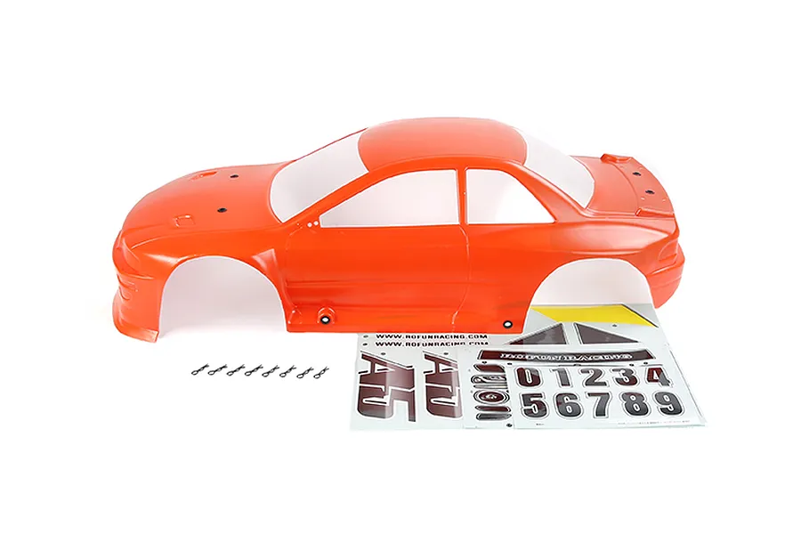Rovan 1/5 A5 Rally Painted Body Shell - Orange image 110836