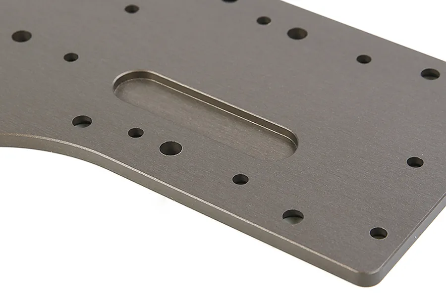 Rovan Aluminium Main Chassis - Gunmetal image 110856