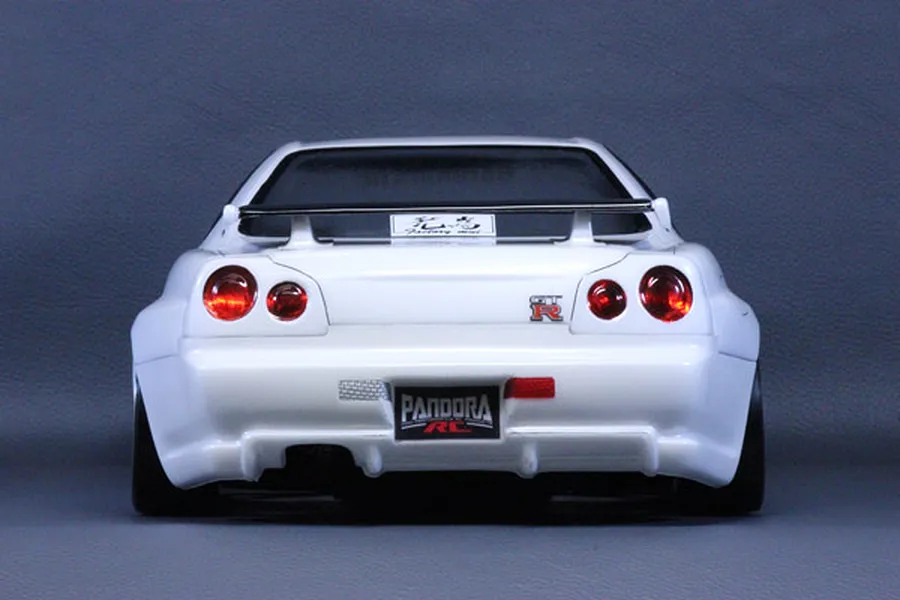 Pandora RC 1/10 Nissan Skyline R34 GT-R V-Spec II Unpainted Body Shell image 11106