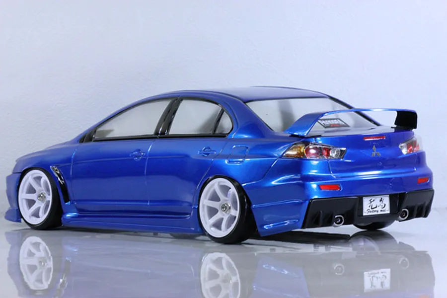 Pandora RC 1/10 Mitsubishi Lancer EvolutionX Unpainted Body Shell image 11119