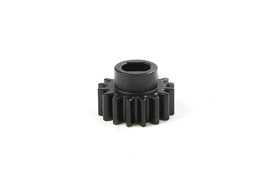 A black Rovan steel secondary gear for RC vehicles shown against a plain white background.