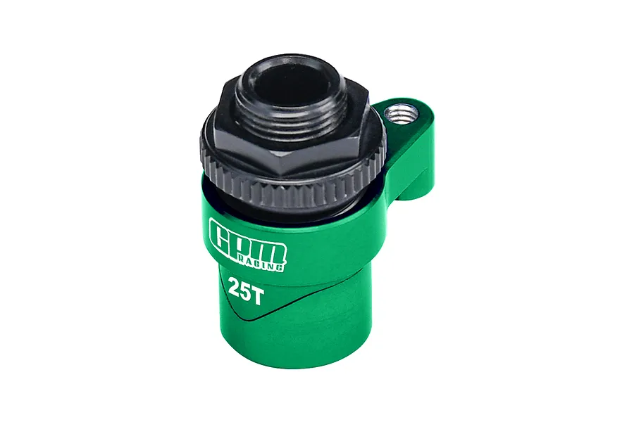 GPM Aluminium 25T Servo Horn with Servo Saver - Green image 111601