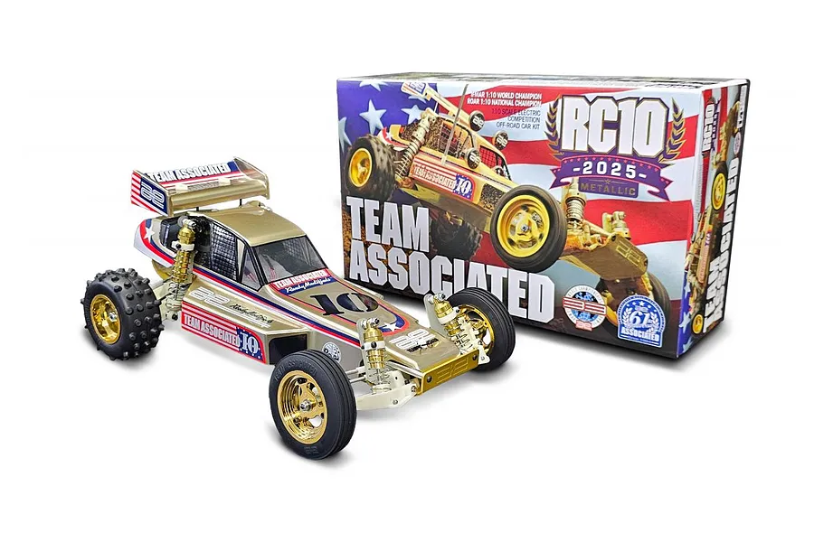 Team Associated RC10 RC Buggy Electric 2WD 1/10 Scale Kit - Metallic Edition image 111662